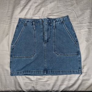 Forever 21 Denim Short Skirt